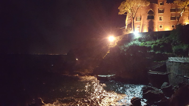 Jetty at night