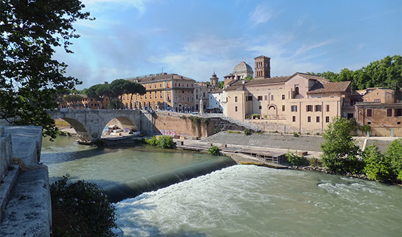 The Tiberina Island